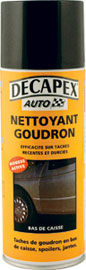 nettoie goudron