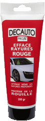 efface rayures rouge